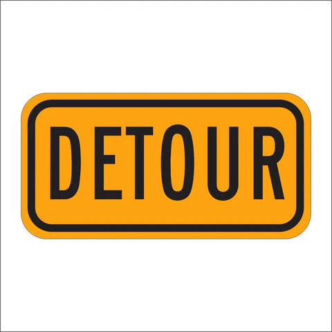 M4-8 Detour Sign