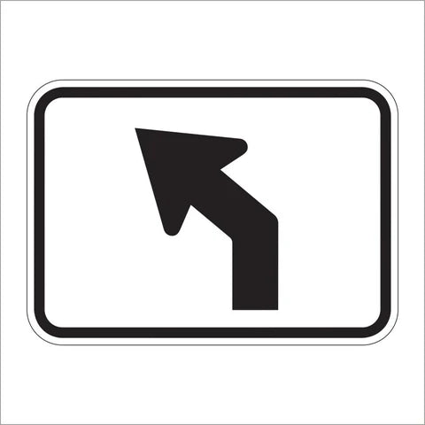 M5-2 Advance Turn Arrow Auxiliary (45 Degree) Sign