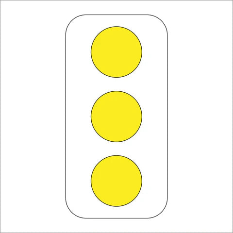 OM2-1V Type K Marker Sign