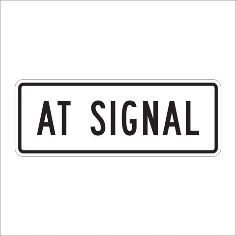 R10-31P at Signal Sign