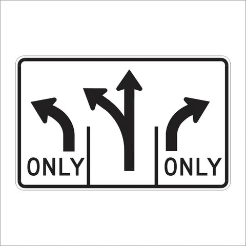 R3-8A Lane Control Sign