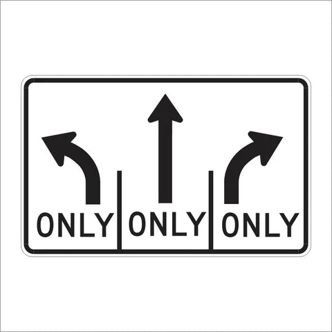 R3-8B Lane Control Sign
