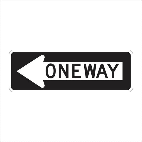 R6-1 One Way Sign