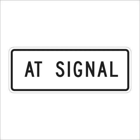R73-9 (CA) at Signal Sign