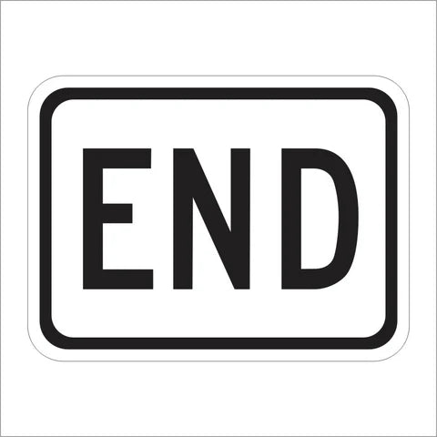 R81B (CA) End Sign – Public Works Marketing & Leasing Inc.
