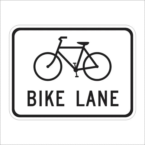 R81 (CA) Bike Lane Sign