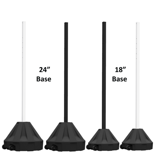 Roll-A-Post™ Portable Sign Post