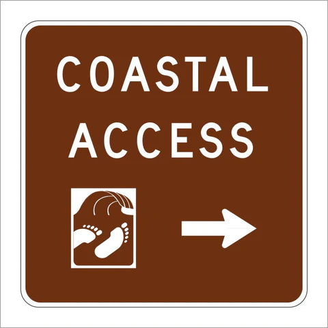SG28 (CA) Coastal Access Sign