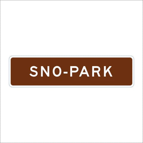 SG34 (CA) Sno-Park Sign