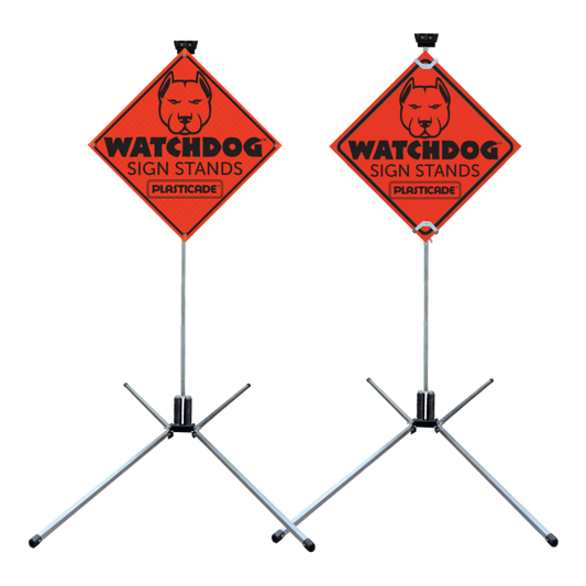 SS620A Heavy Duty Double Spring Sign Stand for Rigid & Roll-Up Signs