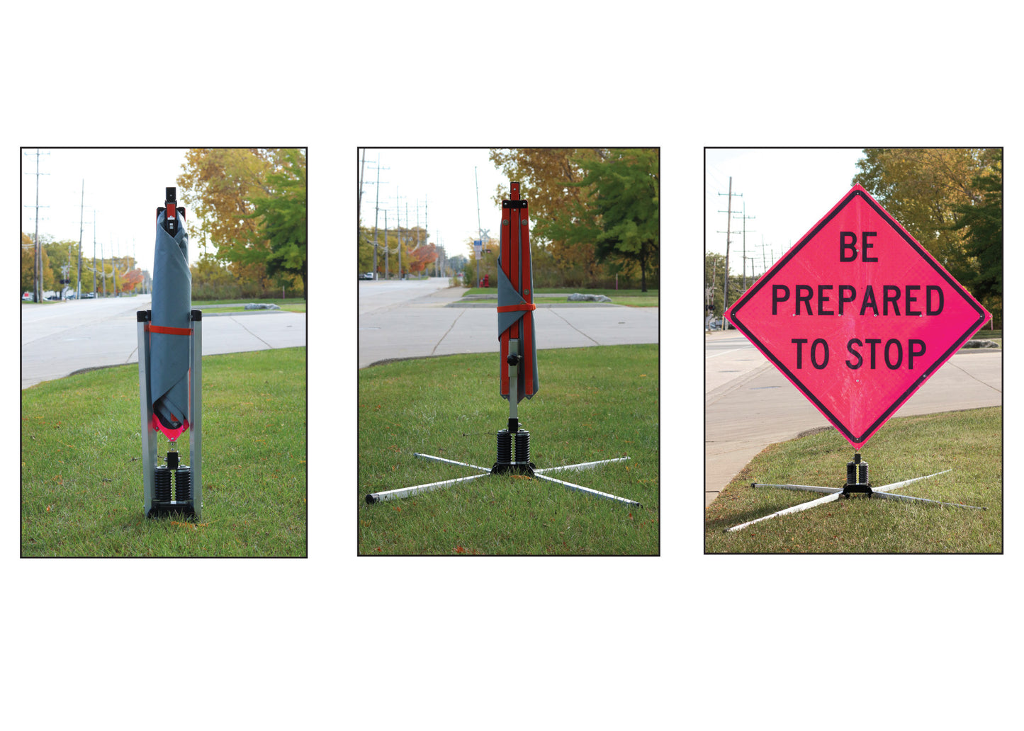 Snap N Pack Foldable Roll-Up Sign