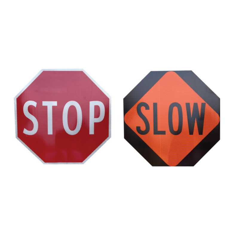 STOP/SLOW Signs
