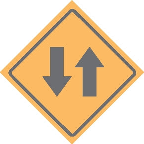 Two Way Traffic Symbol