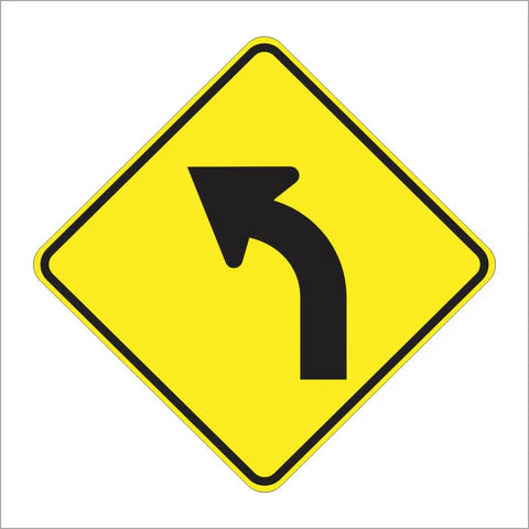 W1-2 Curve Symbol Sign