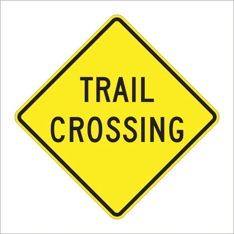 W11-15A Trail Crossing Sign