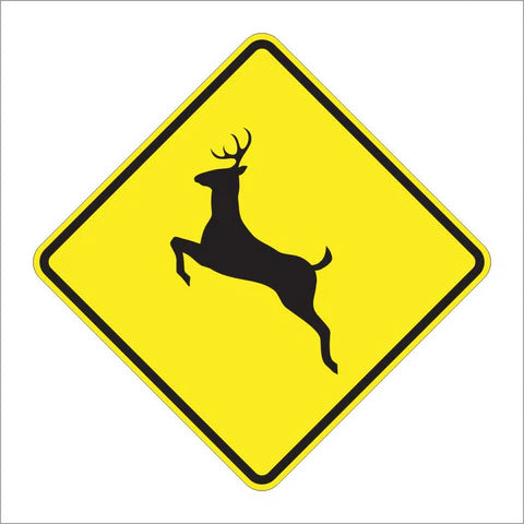 W11-3 Deer Sign
