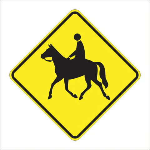 W11-7 Equestrian Sign