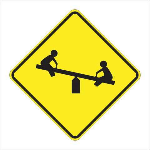 W15-1 Playground Sign