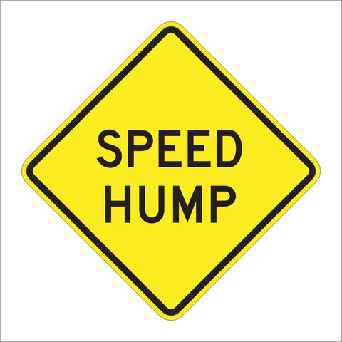 W17-1 Speed Hump Sign
