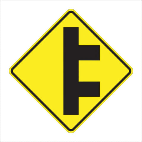 W2-8 Double Side Roads Symbol Sign
