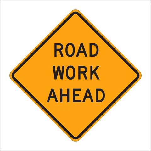 W20-1 Road Work Ahead Sign