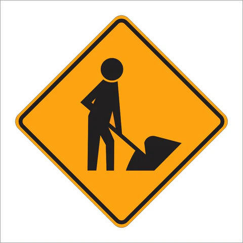 W21-1A Workers Symbol Sign
