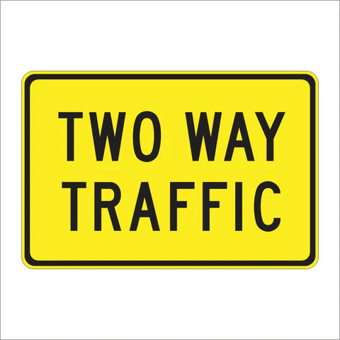 W44A (CA) Two Way Traffic Sign