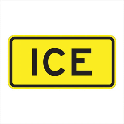 W8-5AP Ice Sign