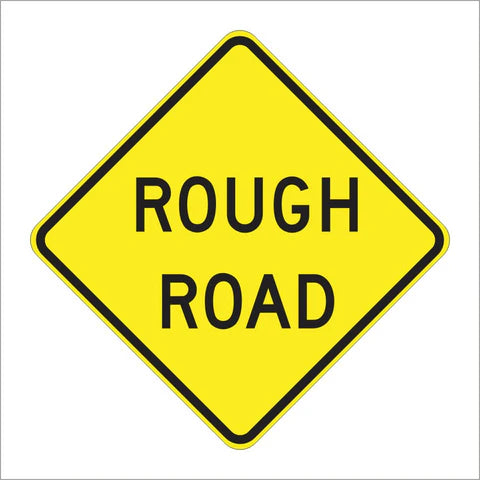 W8-8 Rough Road Sign