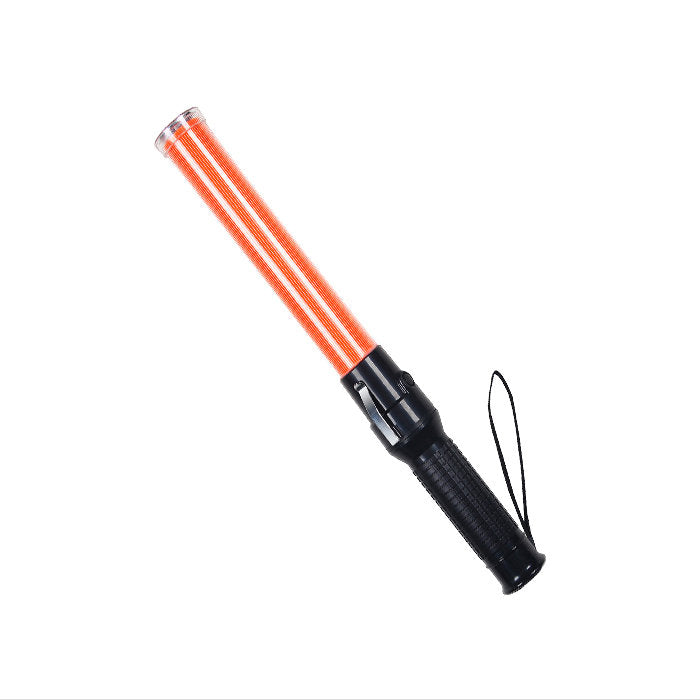 BA-16 High Intensity Traffic Baton with LED Flashlight, Orange, 17.5" Long