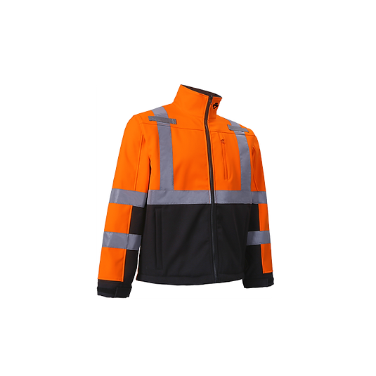 SHL33C-3 - High Viz Softshell Jacket