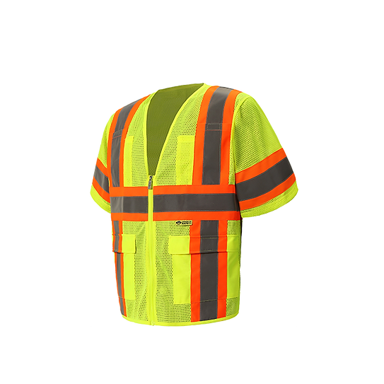 M7148C-3 - Contrast High Viz Vest