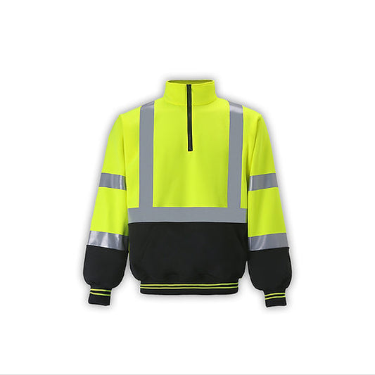 SSQZ25C-3 - Two Tone Quarter Zip Sweatshirt