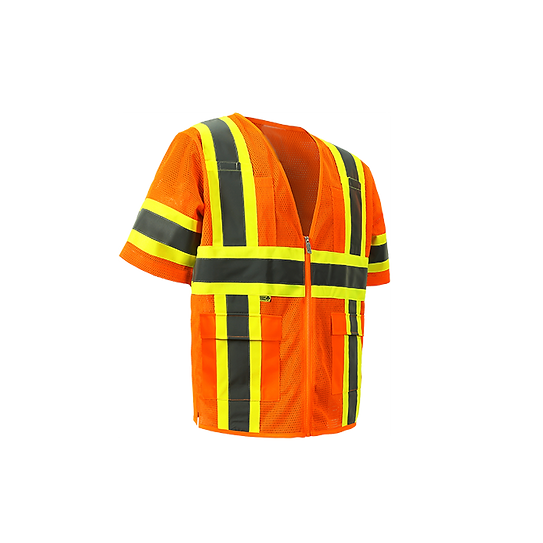 M7138C-3 - Contrast High Viz Vest