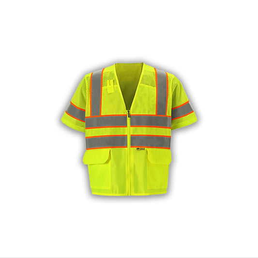 MS539C-3 - Contrast High Viz Vest