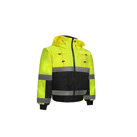 350C-3 - High Viz Reversible Bomber Jacket