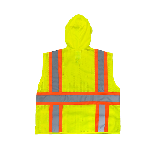HM7048C-2- Hooded Mesh Vest