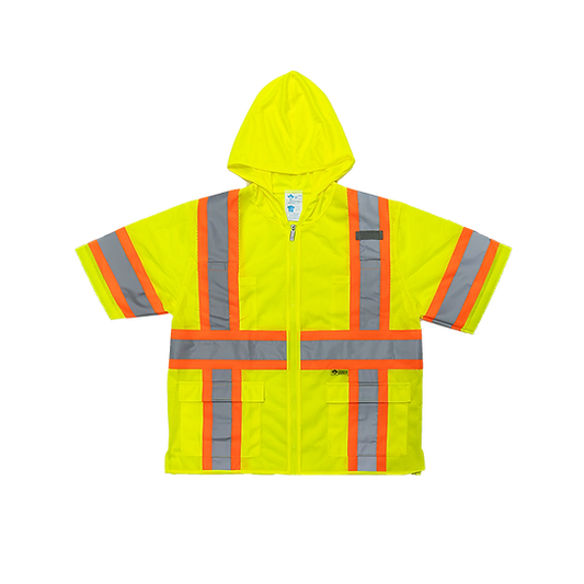 HM7148C-3 - Hooded Mesh Vest