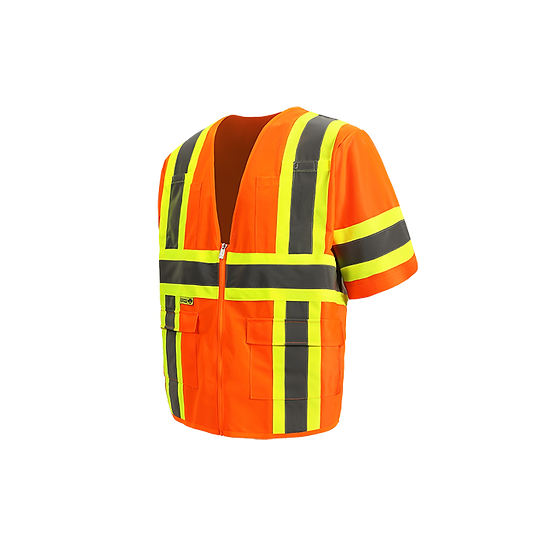 7138C-3 - Contrast High Viz Vest