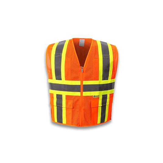 M7038C-2 High Visibility Contrast Vest