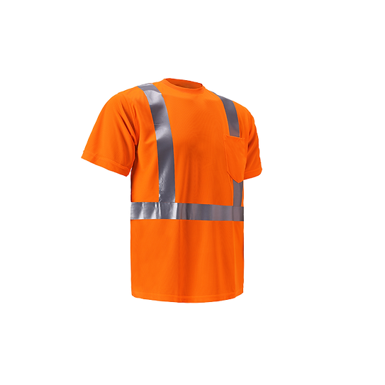 TB103C-2 - High Viz Short Sleeve Birdseye T-shirt