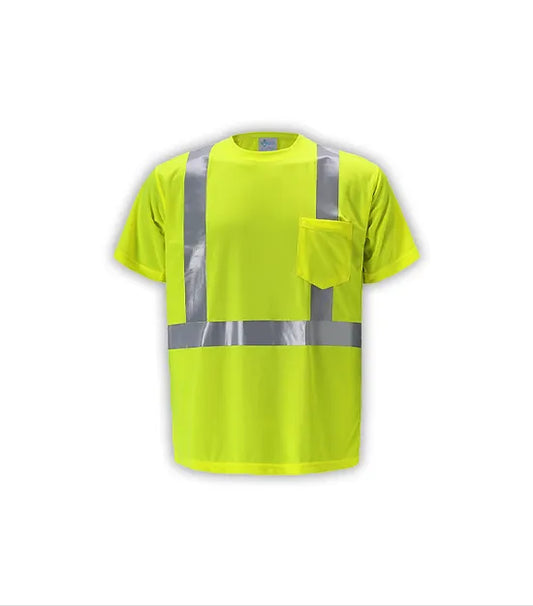 TB105C-2 - High Viz Short Sleeve Birdseye T-shirt