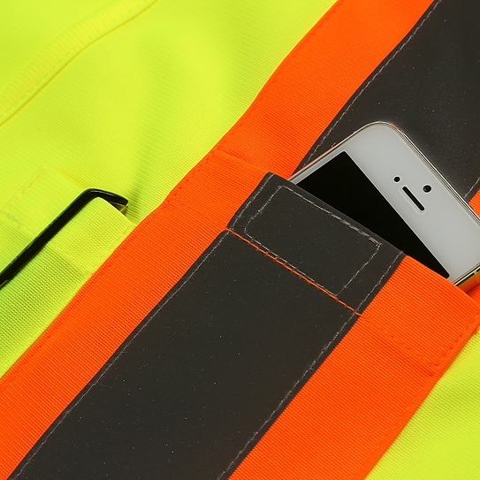 7148C-3 - Contrast High Viz Vest