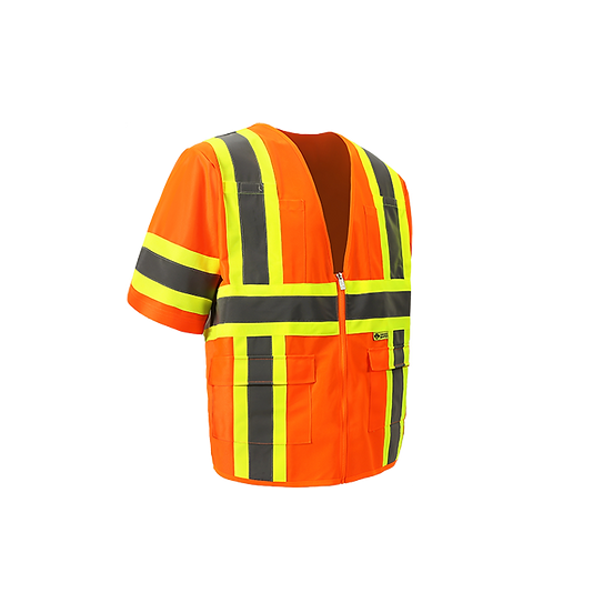 7138C-3 - Contrast High Viz Vest