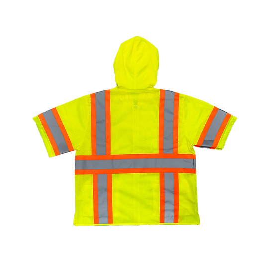 HM7148C-3 - Hooded Mesh Vest
