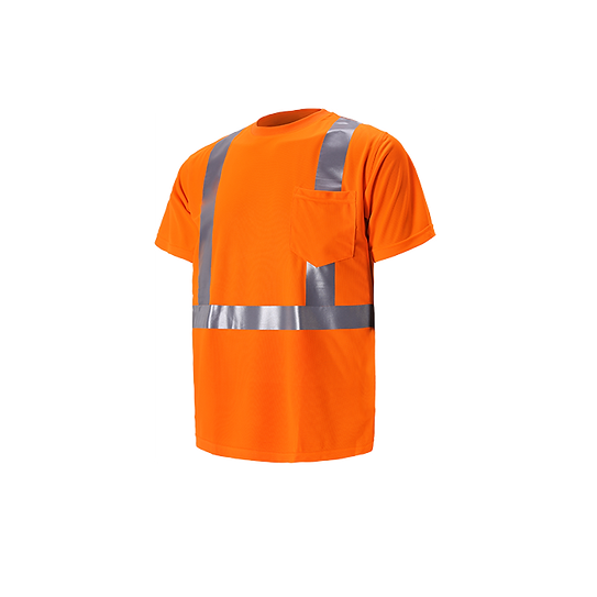 TB103C-2 - High Viz Short Sleeve Birdseye T-shirt
