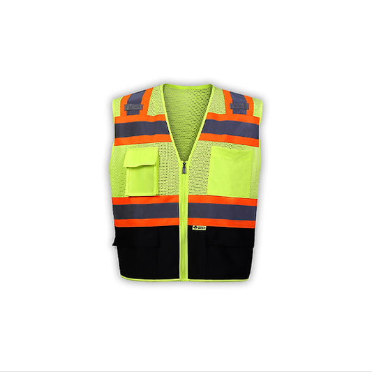570BKC-2 - Black Contrast Two Tone Vest