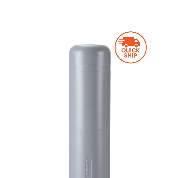 7″ x 52″ BollardGard Bollard Cover – Gray