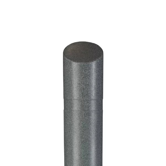 7″ Decorative Bollard Cover Charcoal Gray Granite