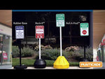 Load and play video in Gallery viewer, Rock-It™ Portable Sign Post
